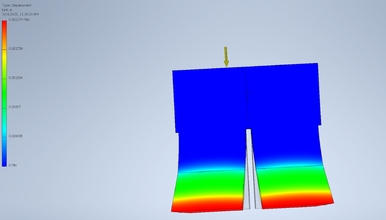 FEA Result 2 - Displacement